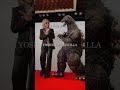 ゴジラ襲来！YOSHIKIがゴジラにXポーズを伝授！#YOSHIKI #ゴジラ #Godzilla #Shorts