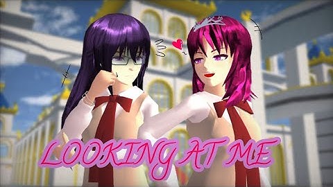 LOOKING AT ME || SAKURA School Simulator MV ( FLASH WARNING)