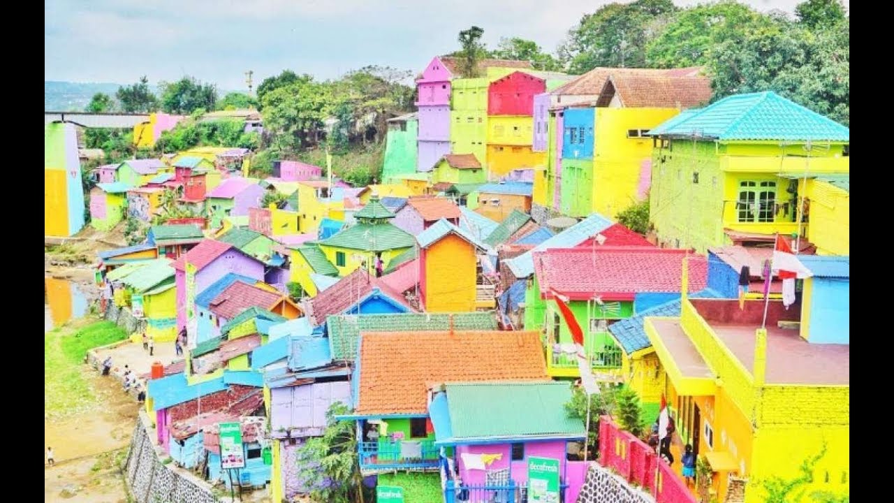 80 Gambar Cat Rumah Pelangi HD Terbaru
