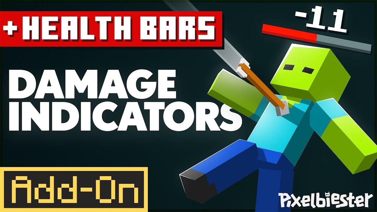 DAMAGE INDICATORS 3.0 ADDON - Health Bars, New Effects & 2000+ Combos!