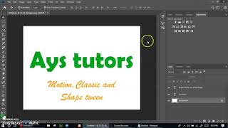 HOW TO APPLY MOTION OR CLASSIC TWEEN IN ADOBE FLASH OR ANIMATE