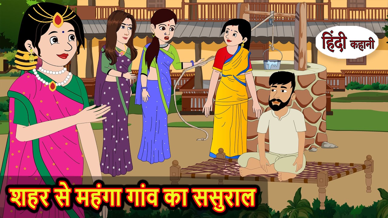 शहर से महंगा गांव का ससुराल Bedtime Story | Stories in Hindi | Fairy Tales | Moral Stories | Comedy