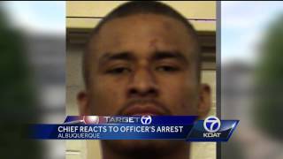 APD chief reacts to officer's arrest
