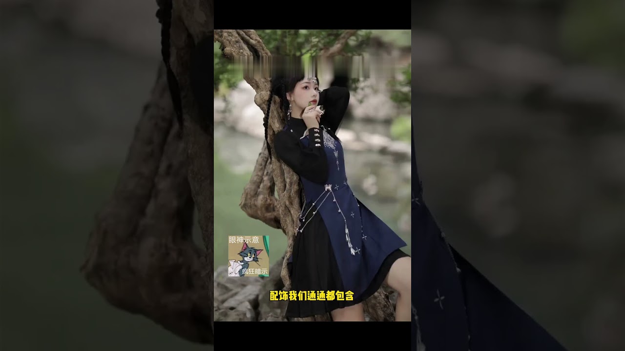 Dark Elegant Chinese style Lolita Dress Hmong 