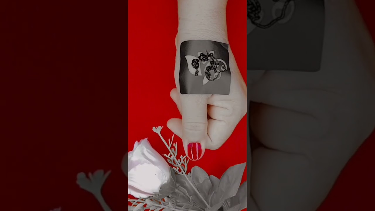 beautiful tattoo sticker design #shorts