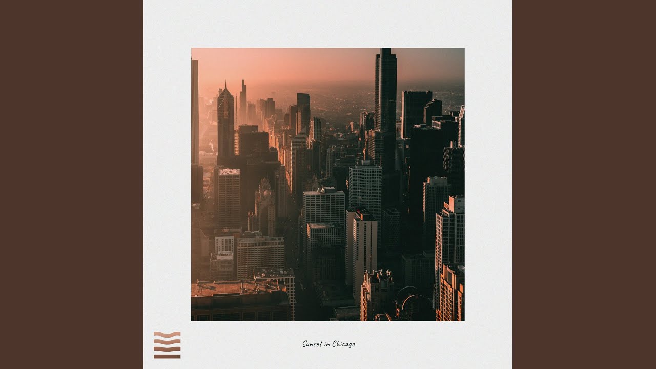 Sunset in Chicago