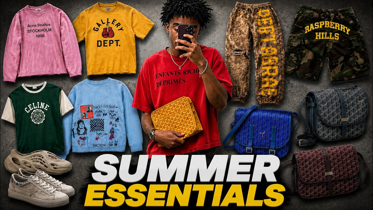 THE ONLY CLOTHING ESSENTIALS YOU NEED FOR SUMMER 2026 - YouTube