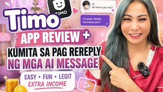 Timo app review + Pag rereply ng mga AI messages ✨🎀 +CocoDpcoins 🛒 screenshot 5