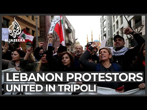 Lebanon: Protesters gather in Tripoli against poverty, corruption