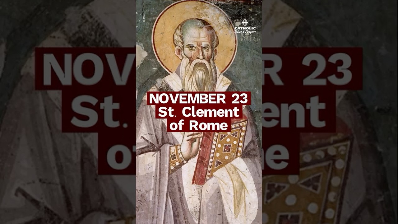 The Anchor of the Early Church | Pope St. Clement I (Nov 23)