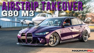 866WHP STOCK MOTOR G80 M3 AIRSTRIP TAKEOVER