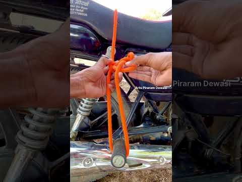 Simple Trick To Tie Any Item On The Bike Knotting Short