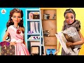 Как из Бедной стать Богатой/ Rich vs Poor Barbie Dolls DIYs Своими Руками