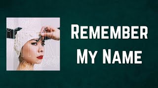 Mitski - Remember My Name (Lyrics) Resimi