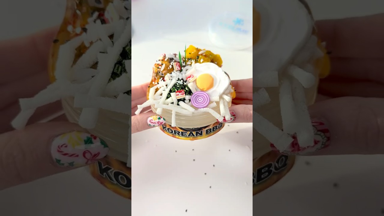 Korean BBQ Slime by KY Slimes! | Wonderfluff Slime Reviews