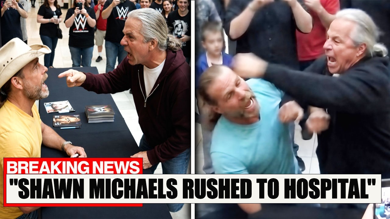 Rare Footage Shows Intense Moment Between Bret Hart and Shawn Michaels