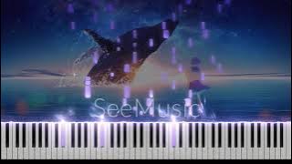 Download lagu One Voice (ただ声一つ) - Rokudenashi - Piano Cover & Tutorial (sheet music)