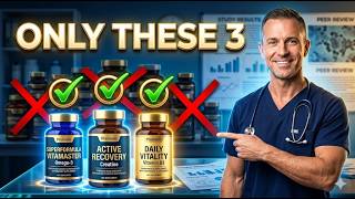 The 3 Supplements That Actually Work (Backed by Science)