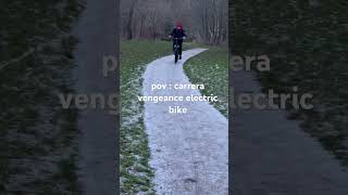 Carrera Vengeance Electric Bike Is Really Good Perfomance For What It Is.