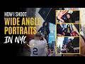 How I Shoot Wide Angle Portraits in NYC with Samuel Bouret