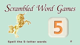 Scrambled Word Game #  | Can you spell the scrambled words in 10 seconds?  | Jumbled Word Games screenshot 4