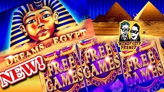 DREAMS OF EGYPT SLOT★NEW! EXCITING FREE GAMES BONUS★ CASINO GAMBLING!