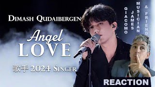 Dimash Angel Love (Live, Singer 2024, HUNAN TV) - Punk Rock Head Giacomo James musician and friend -
