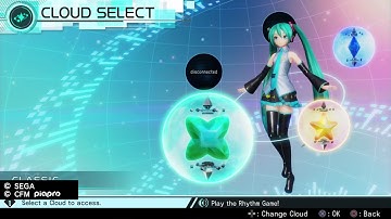 Hatsune Miku: Project DIVA X OST - Cloud Select Theme