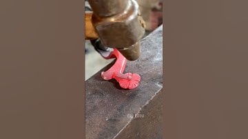 No-Weld Spurs - Part 1 🤠 #blacksmith#forge#farrier#cowboy#spurs#handmade#metalart#asmr#forging