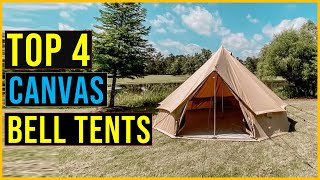 Top 4 Best Canvas Bell Tents In 2023 - The Best Canvas Bell Tents Reviews