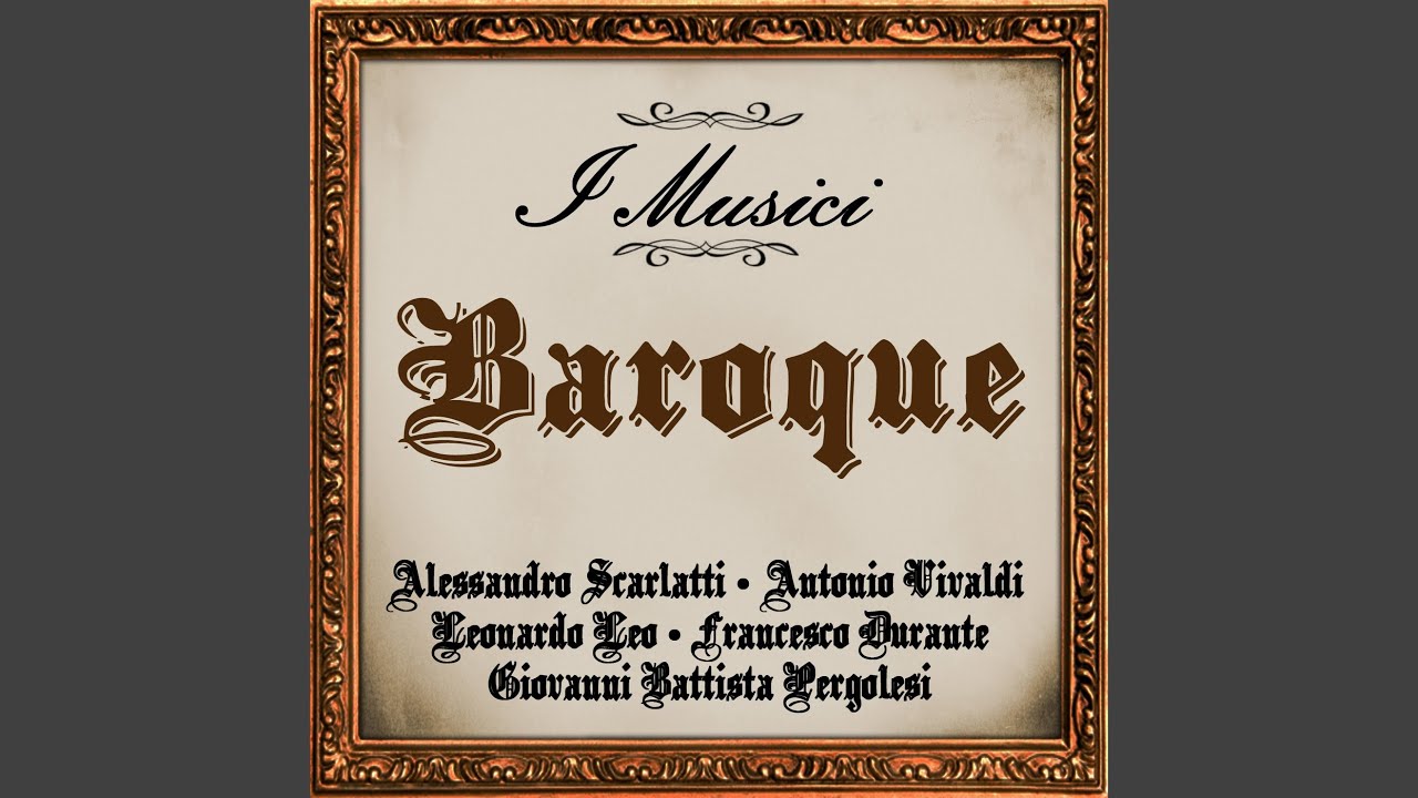 Ver Concerto No. 1 In F Minor For Strings And Continuo: II. Andante no YouTube