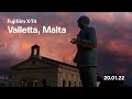 Fuji XT4 Cinematic Video | XT4 Low Light | Valetta, Malta: 20.01.22