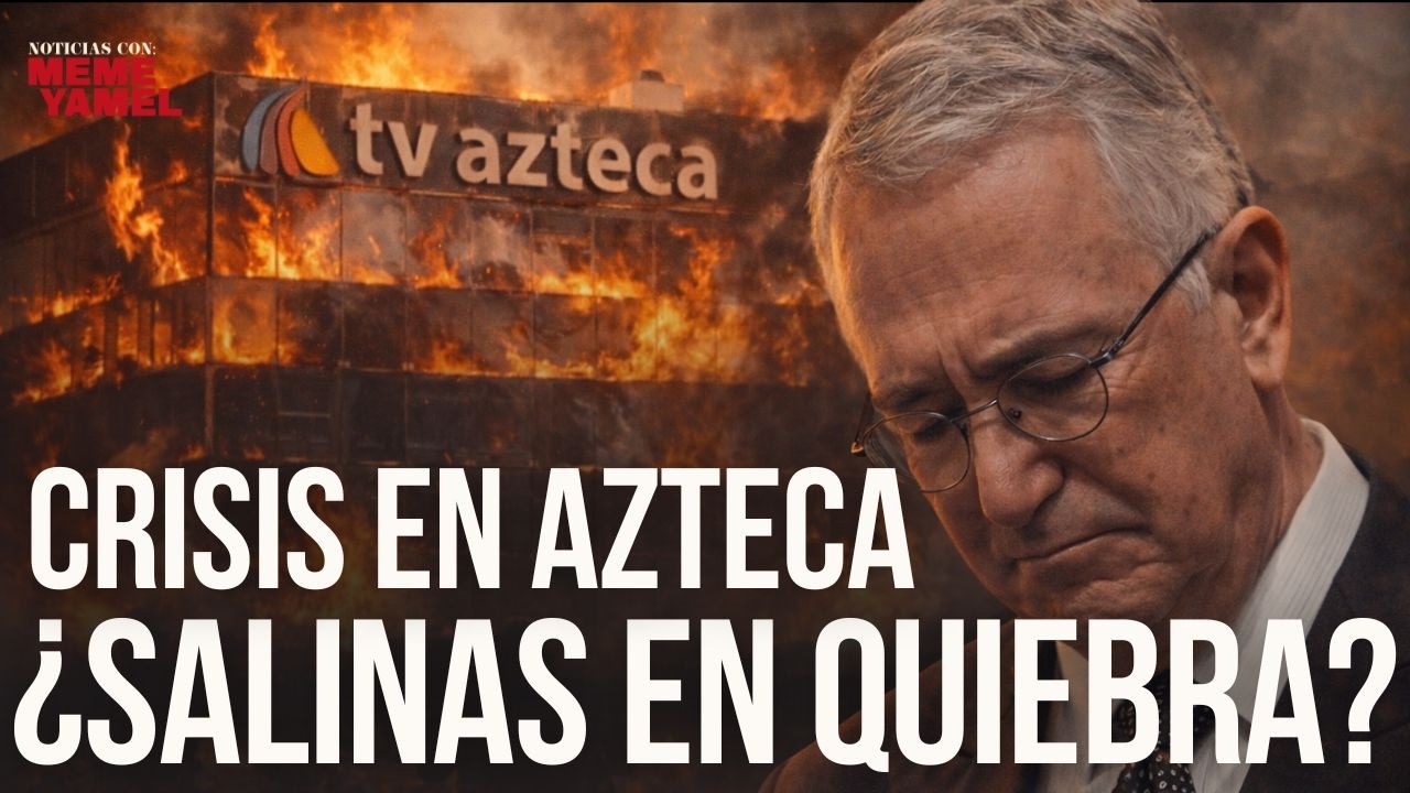 ¿Salinas Pliego en QUIEBRA? TV Azteca entre la crisis y el concurso mercantil