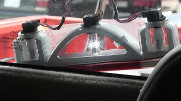 GS-100A Strobe Controller for LED Brake Stop Vehicle Auto Flash 4 Fast 4 Slow then Steady Light