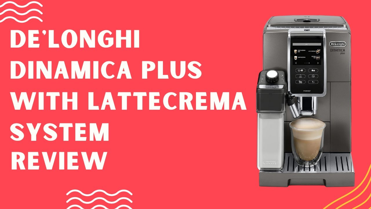 De'Longhi Dinamica Plus Smart Coffee & Espresso Machine with Coffee Link  Connectivity App