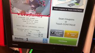 CVS/Pharmacy Self Checkout