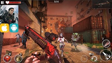 ZOMBIE HUNTER: Offline Mobile Games (ANDROID/IOS) - GAMEPLAY [1080P 60FPS]