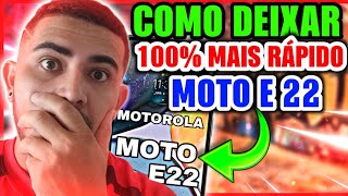 MOTO E22 - HOW TO MAKE IT FASTER, WITHOUT FREEZING! screenshot 1