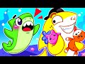 Don't Be a Bully Baby Shark! 😈🦈 Good Manners Song + More Kids Songs &amp; Nursery Rhymes by VocaVoca🥑