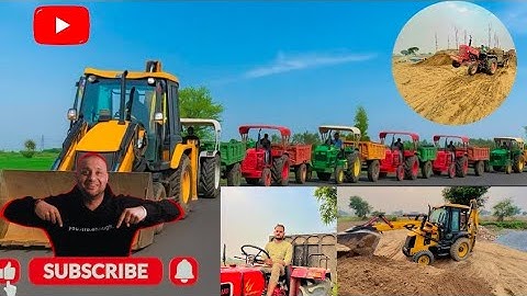 New JCB 3dx Eco Xpert Loading MudTractor