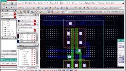 05. Cadence : CMOS Nor gate using cadence tool