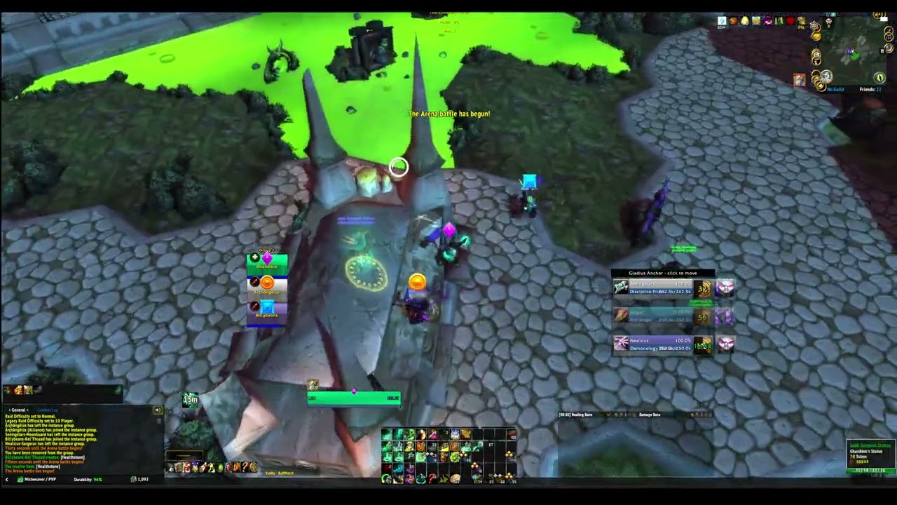 Mistweaver Monk Arena Gameplay | 10.2.5 WoW | all casters... LOS'd to death!