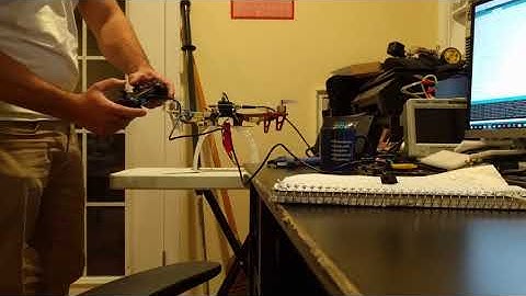 Quadcopter PS3 Control Test - Partial Pass - Runaway condition after erratic PS3 Controller inputs