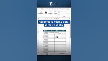 Automatiza las fechas en Excel en menos de 1 minuto.📌😎