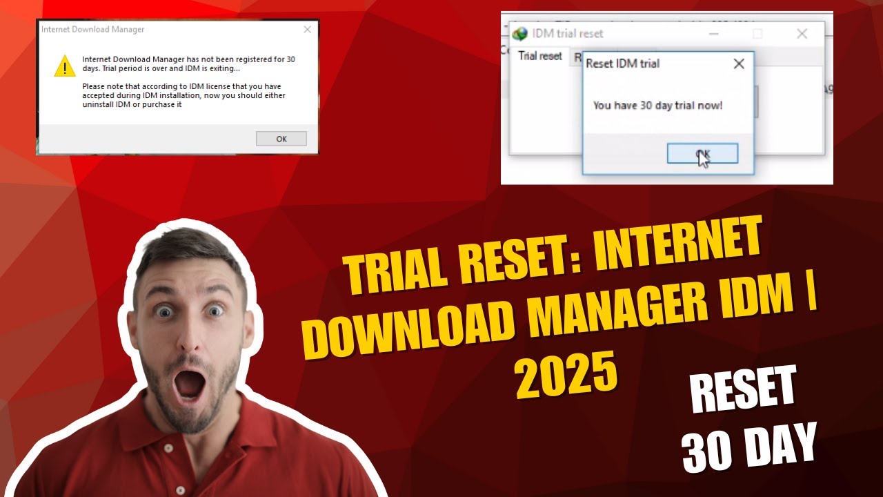 Trial Reset: Internet Download Manager | Full Version | IDM | 2025 ...