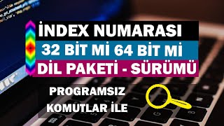 Windows 10 Format Usb Sinin Tüm Bilgilerine Ulaşma Mimari, Index No Vb