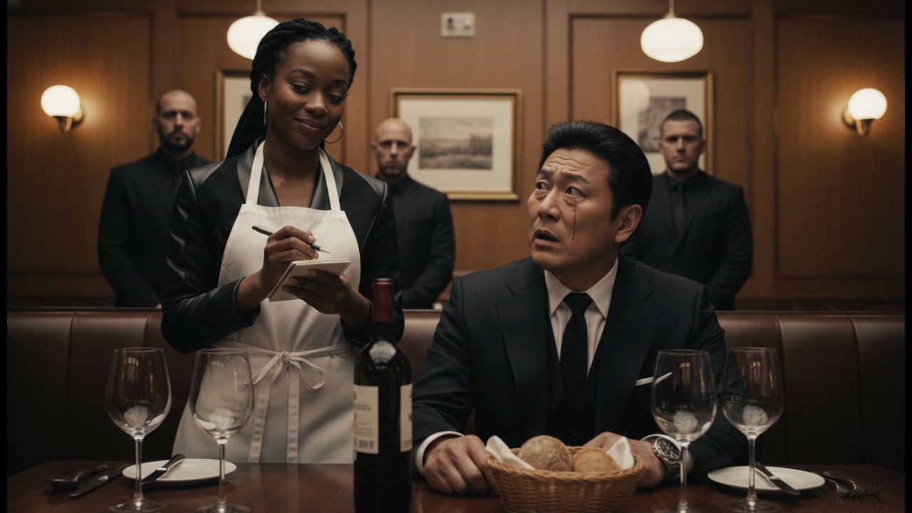 The Waitress Pretended to Take an Order — What she did to the Mafia Boss  left Him in tears
