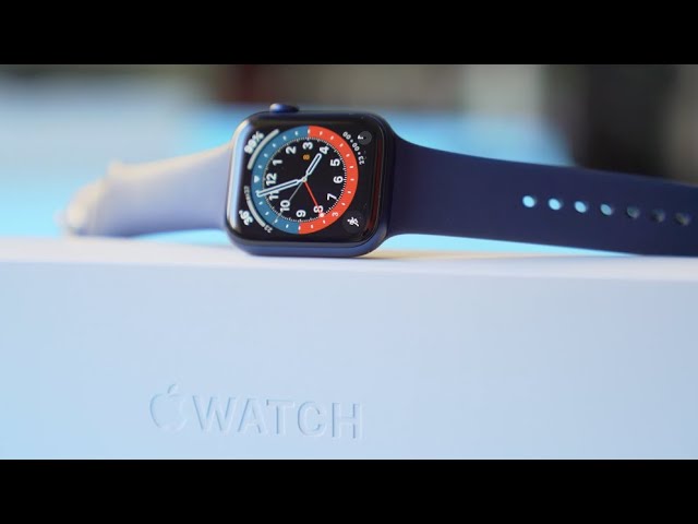Apple Watch series 6 فتح علبة ساعة أبل الجيل السادس - YouTube