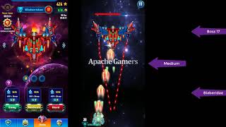 Boss 17 Blaberidae GALAXY ATTACK: ALIEN SHOOTER | Easy I Medum I Hard