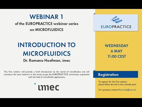 S2-E1- Microfluidics webinar series - Part 1 - An Introduction to Microfluidics